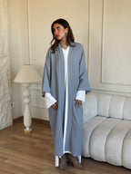 Grey Thick Kimono