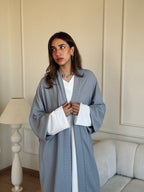 Grey Thick Kimono