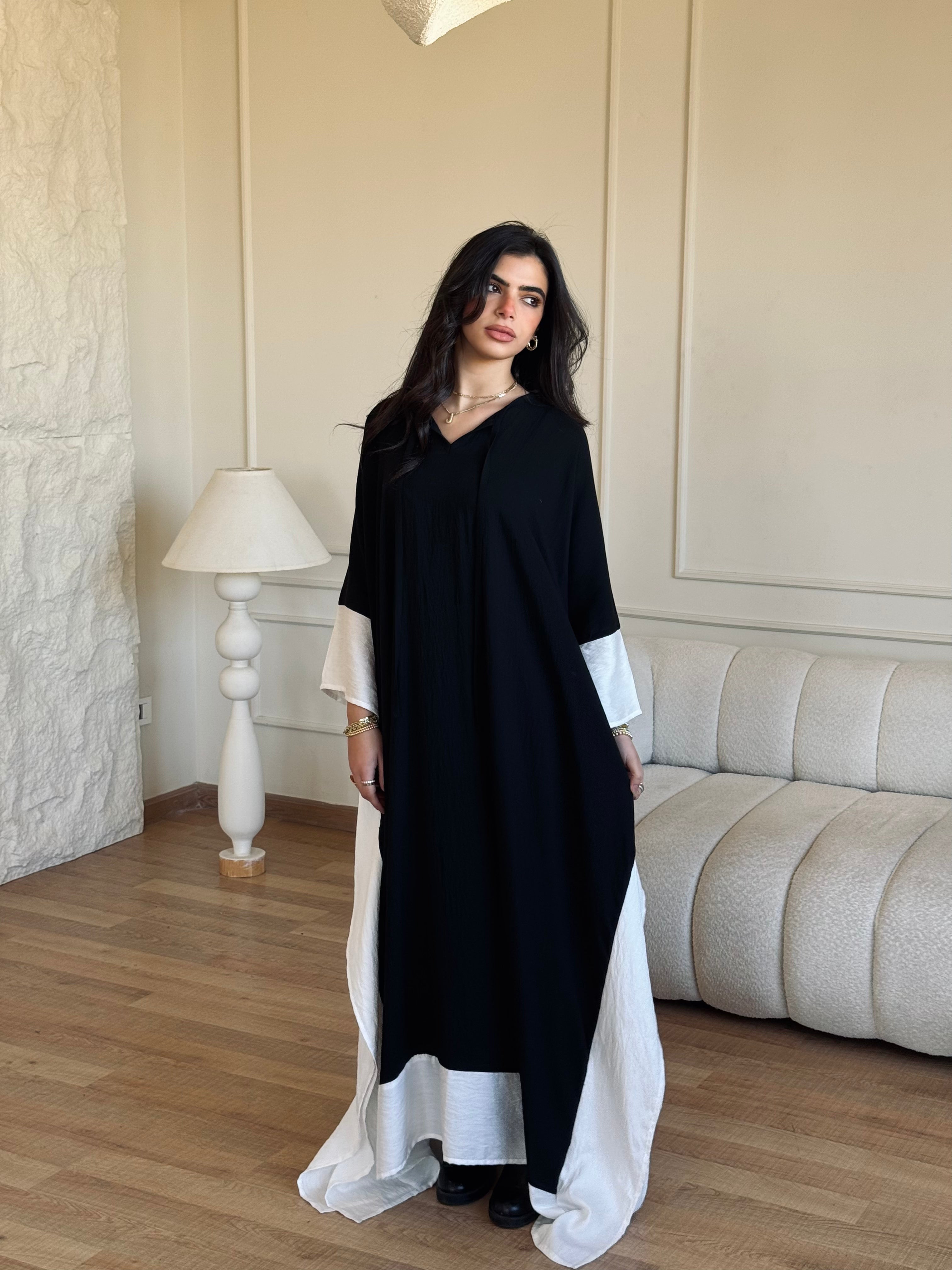 Black Monaco Easy Dress