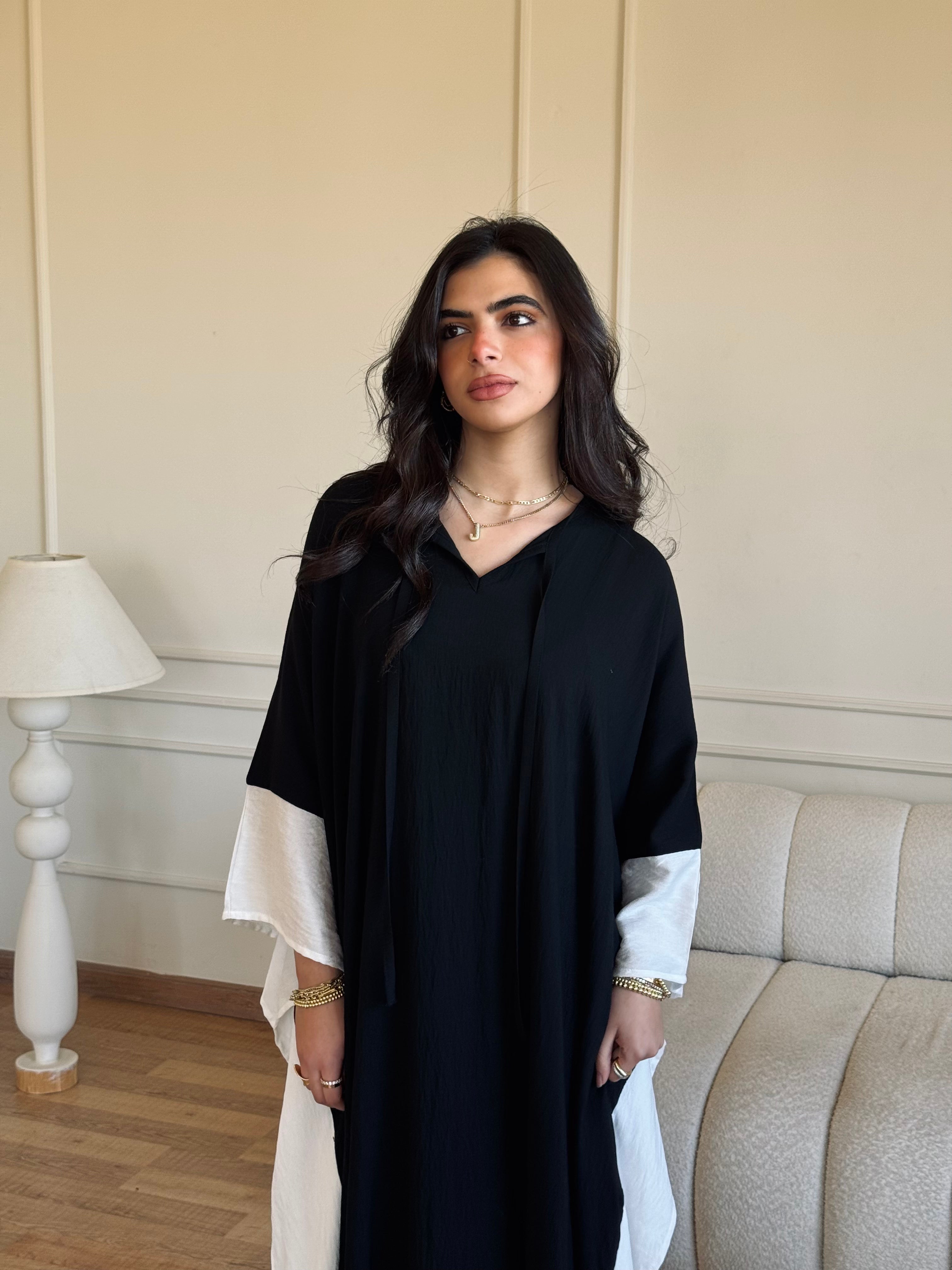 Black Monaco Easy Dress