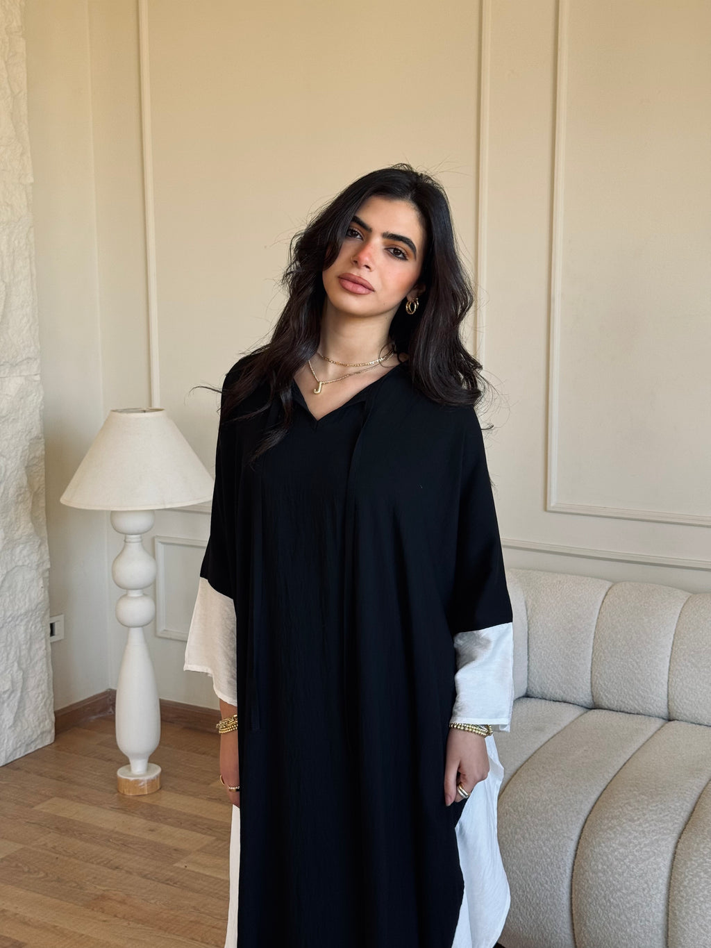 Black Monaco Easy Dress