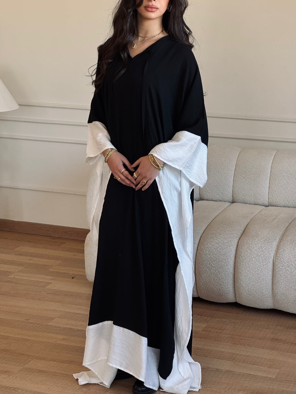 Black Monaco Easy Dress