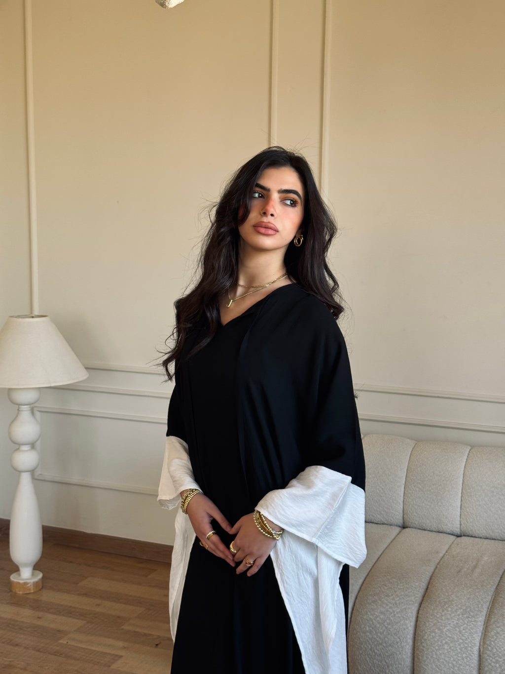 Black Monaco Easy Dress