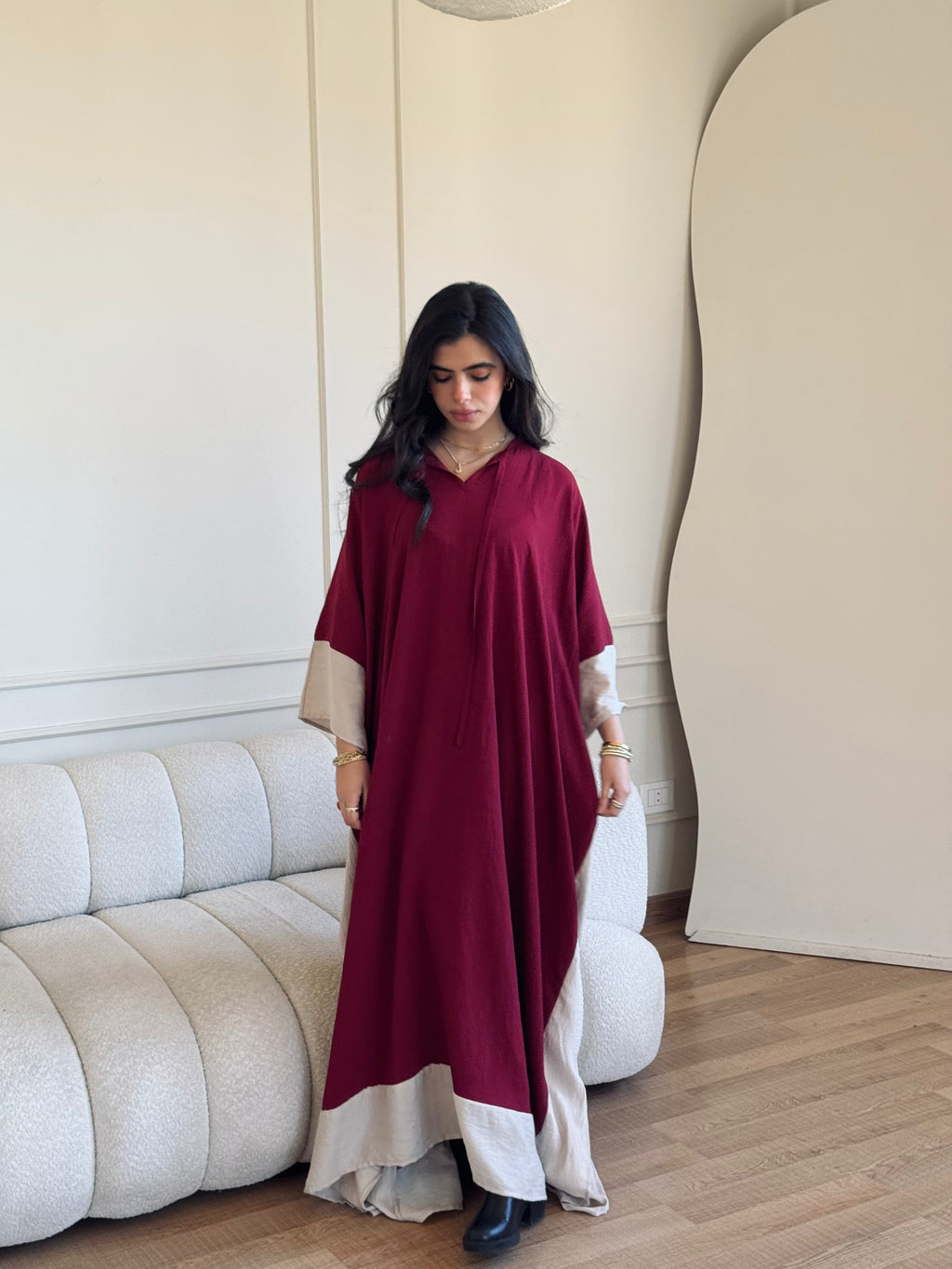 Burgundy Monaco Easy Dress