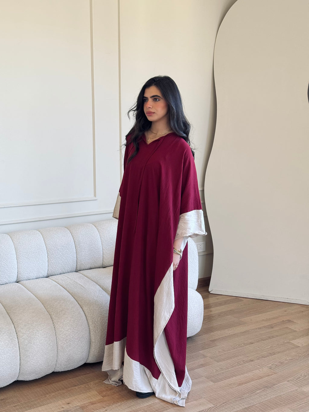 Burgundy Monaco Easy Dress
