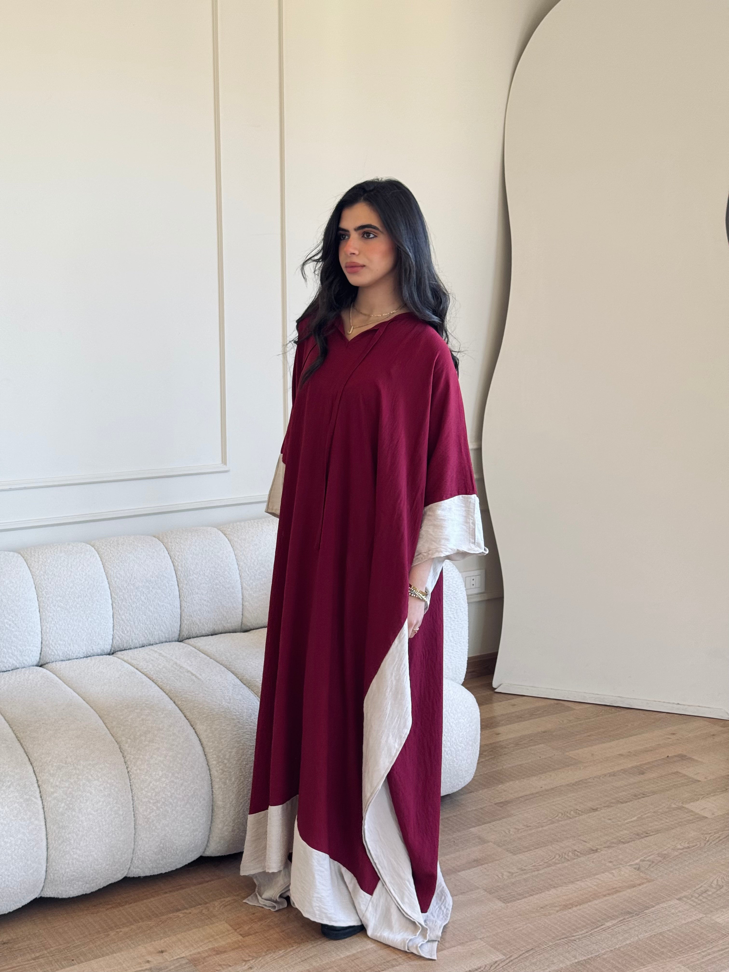Burgundy Monaco Easy Dress