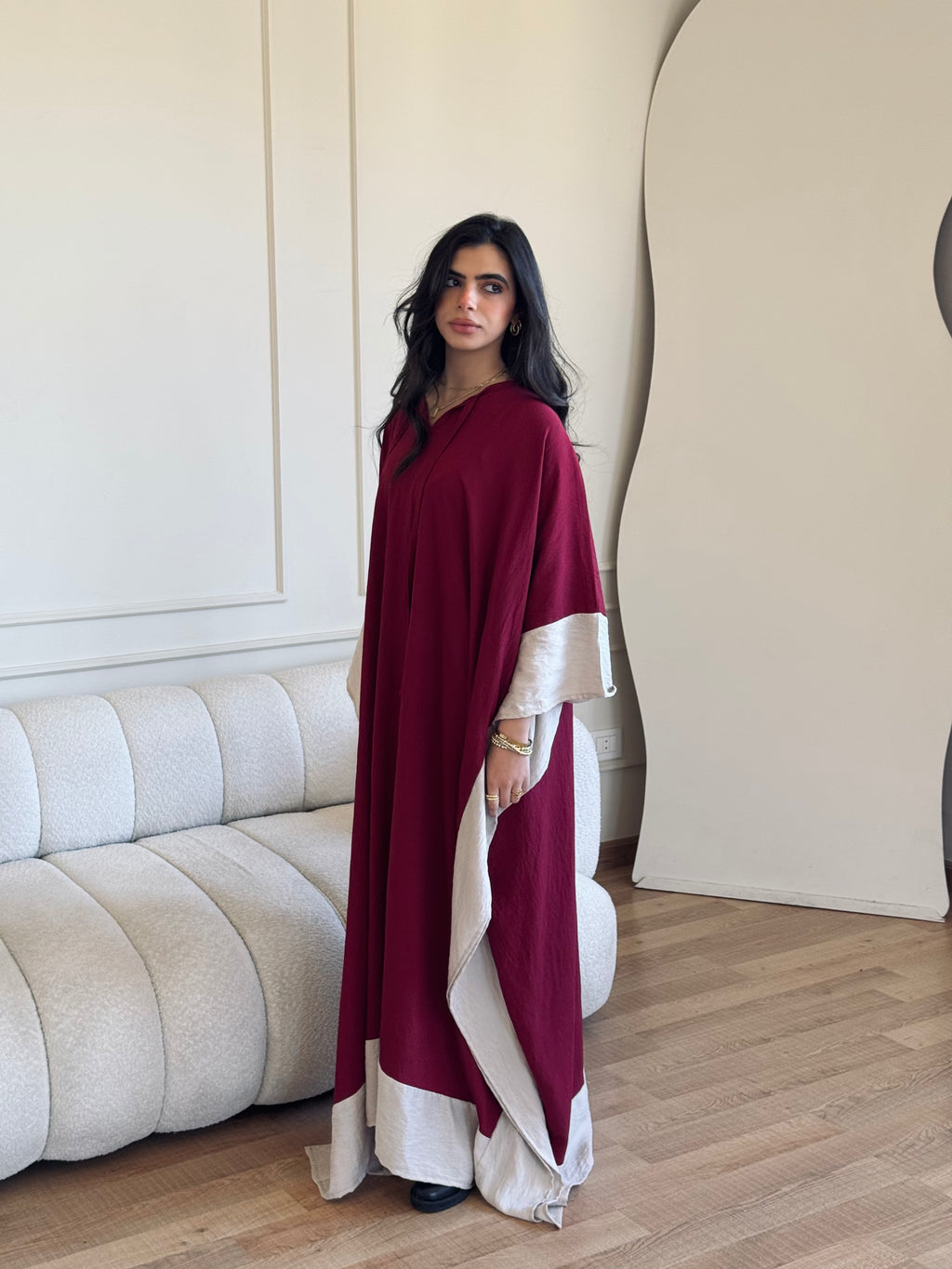 Burgundy Monaco Easy Dress