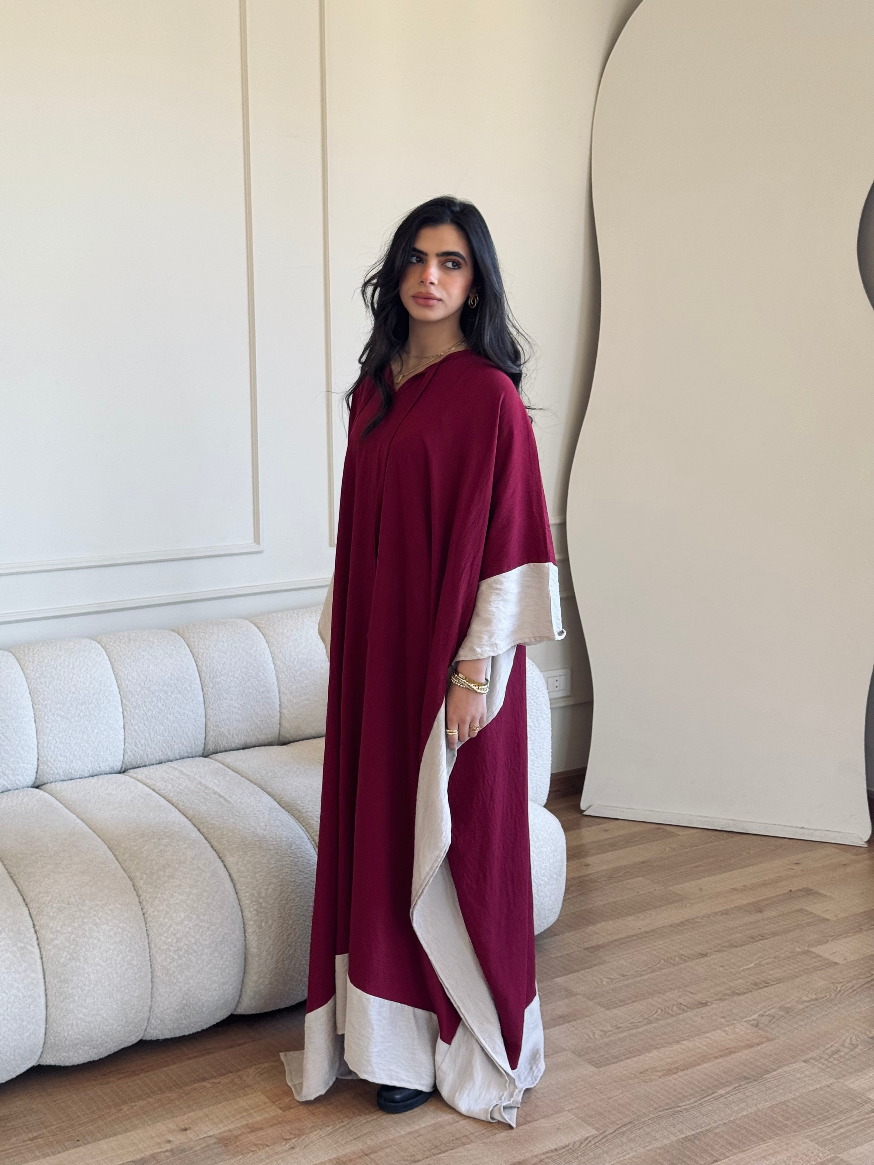 Burgundy Monaco Easy Dress