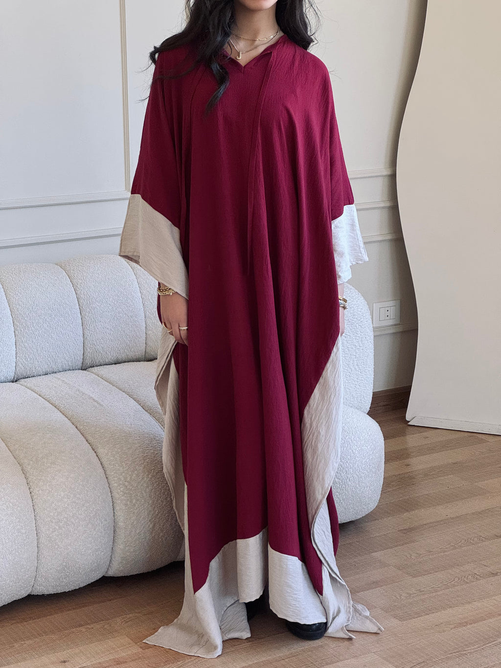 Burgundy Monaco Easy Dress