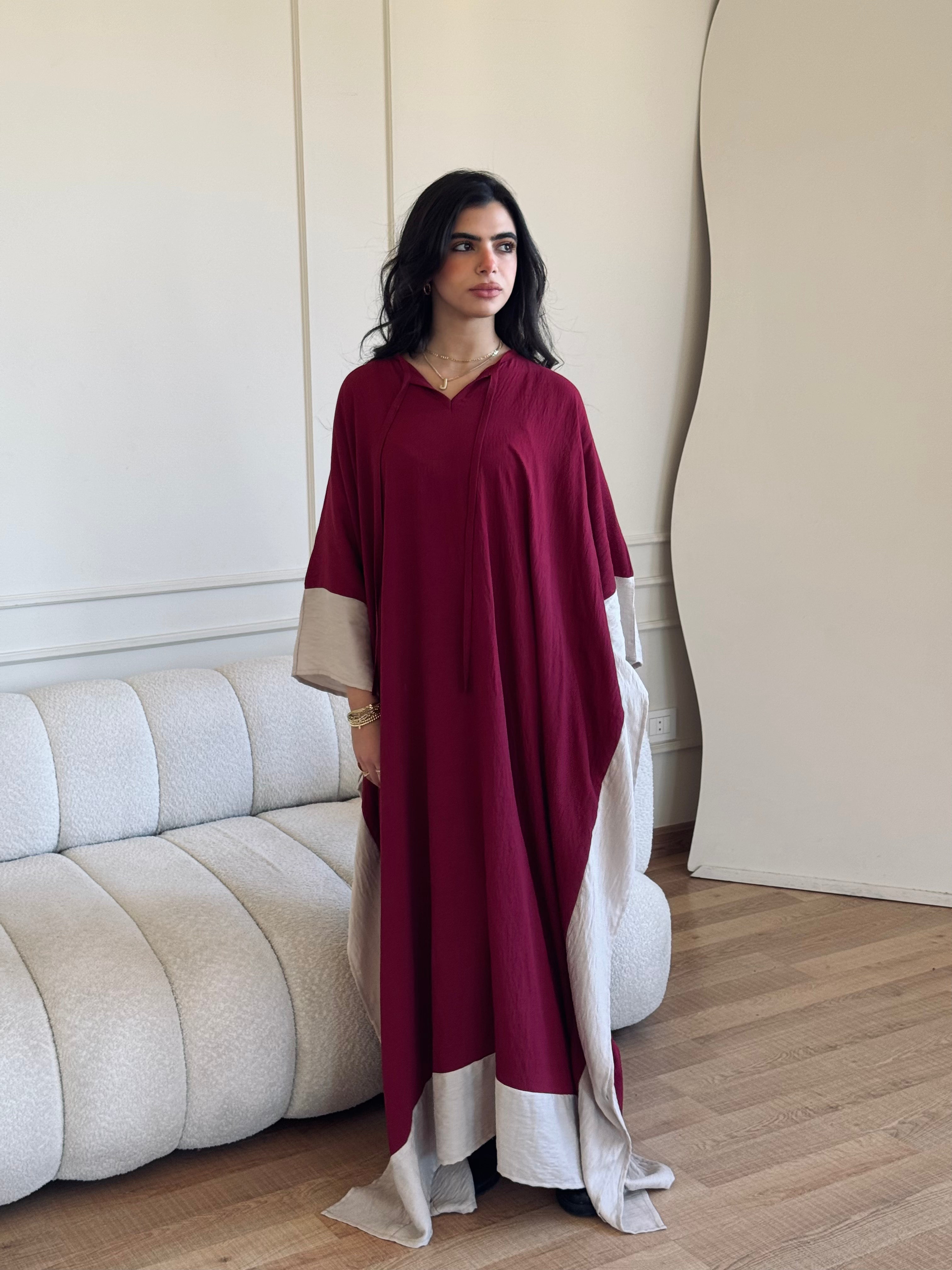 Burgundy Monaco Easy Dress