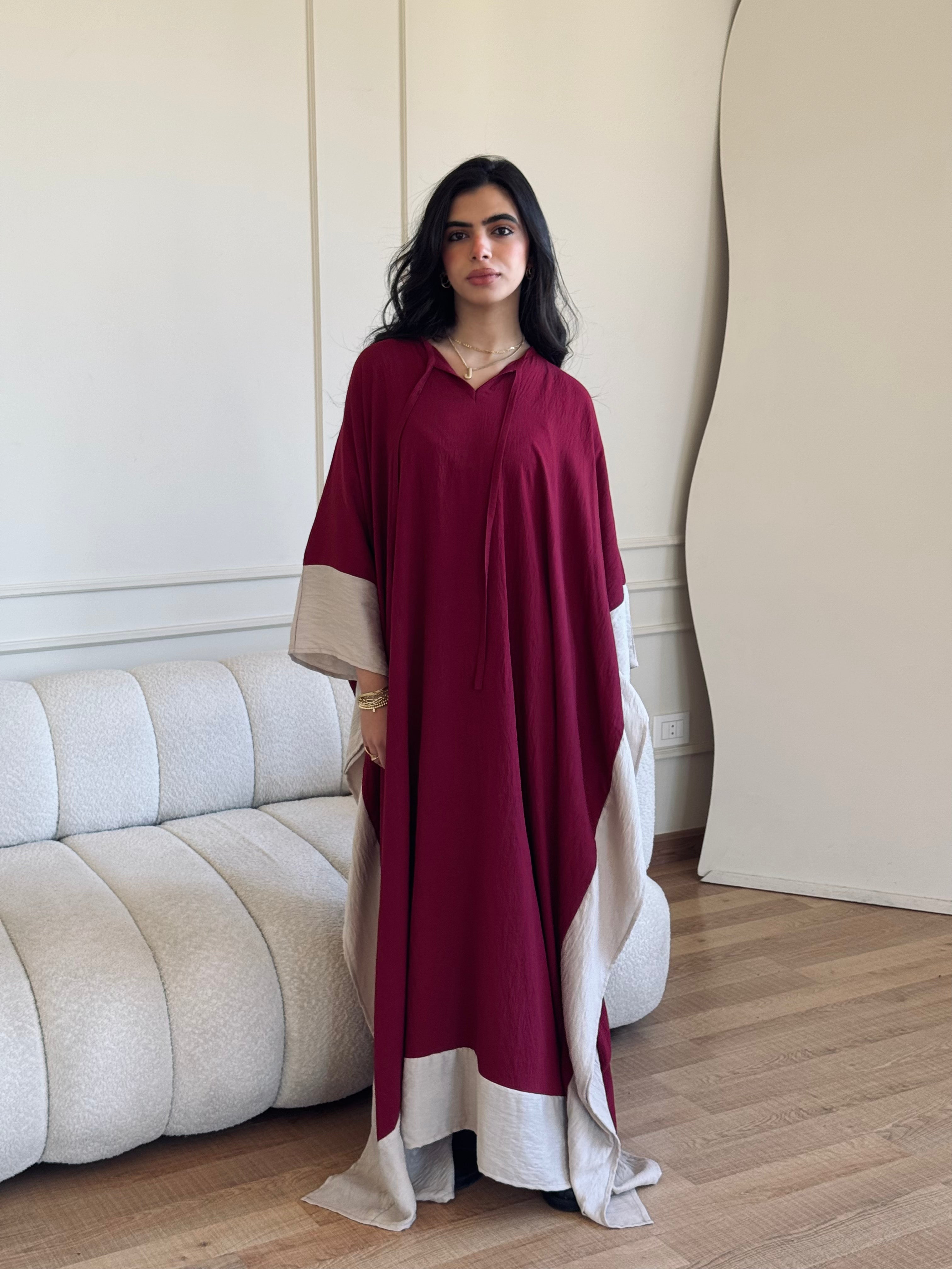Burgundy Monaco Easy Dress
