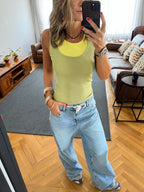 Lime & Yellow 130 Double Layer Top