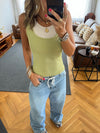 Lime & Beige 130 Double Layer Top