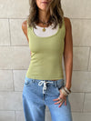 Lime & Beige 130 Double Layer Top