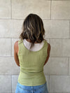 Lime & Beige 130 Double Layer Top