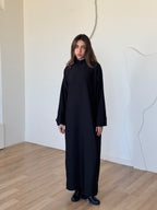 Black Fleece Lined Dress