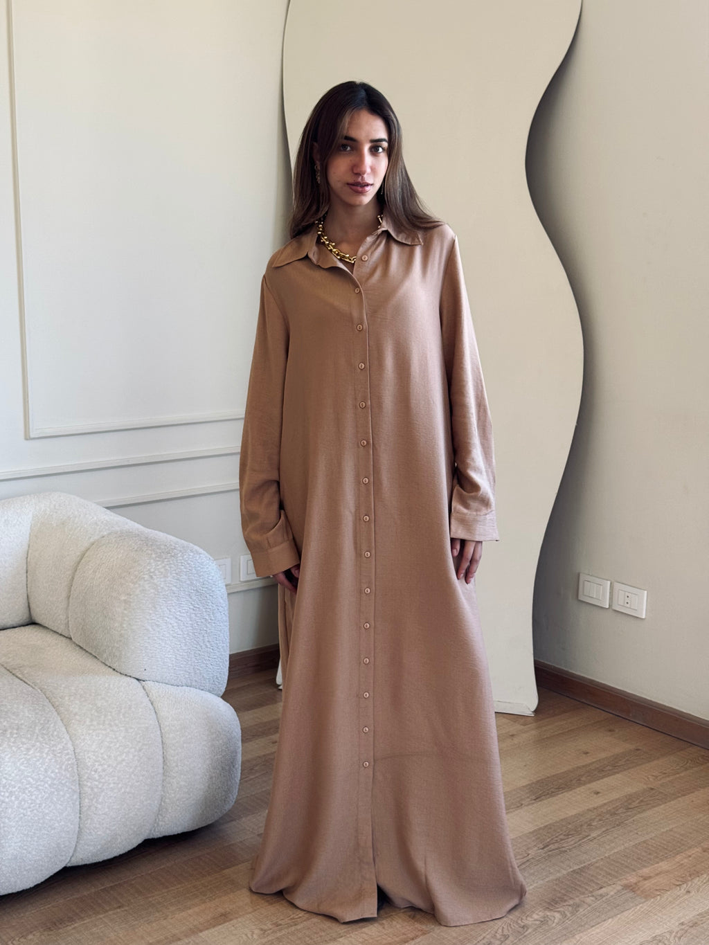 Cafe Longline Ramadan Shirt Dress