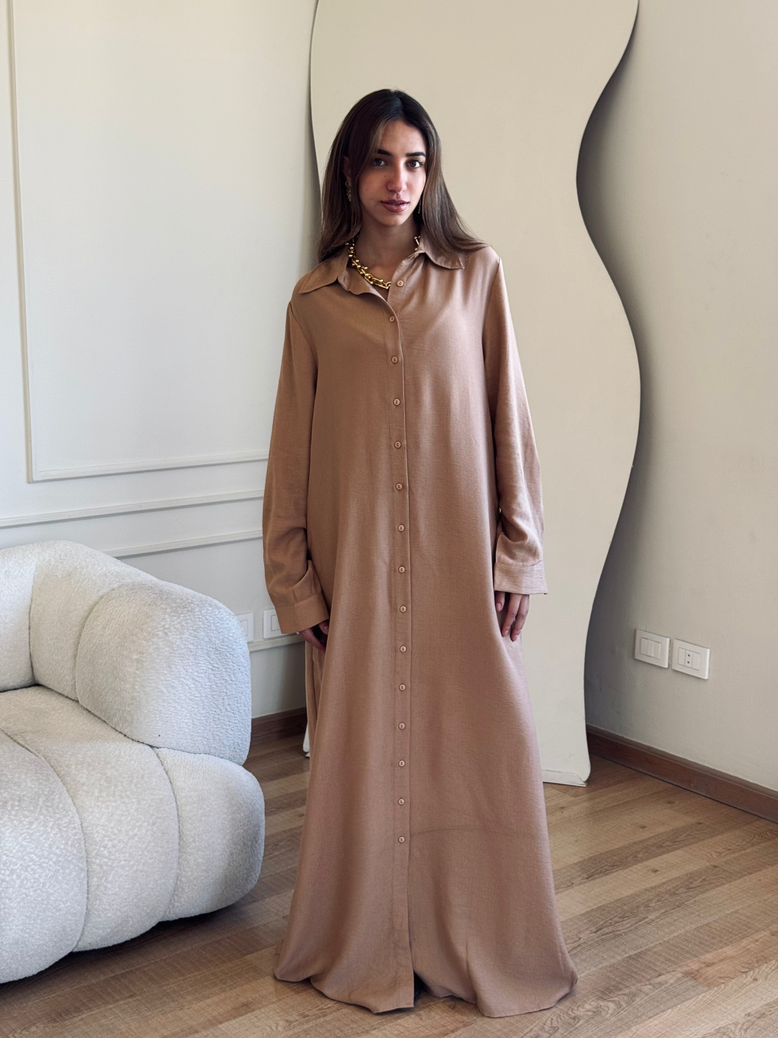 Cafe Longline Ramadan Shirt Dress