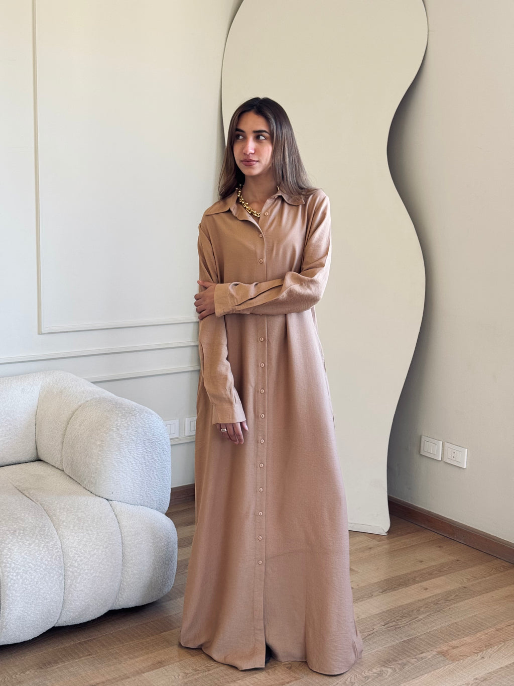 Cafe Longline Ramadan Shirt Dress
