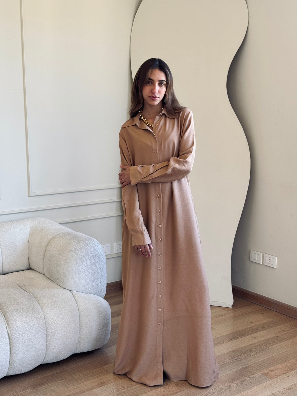 Cafe Longline Ramadan Shirt Dress