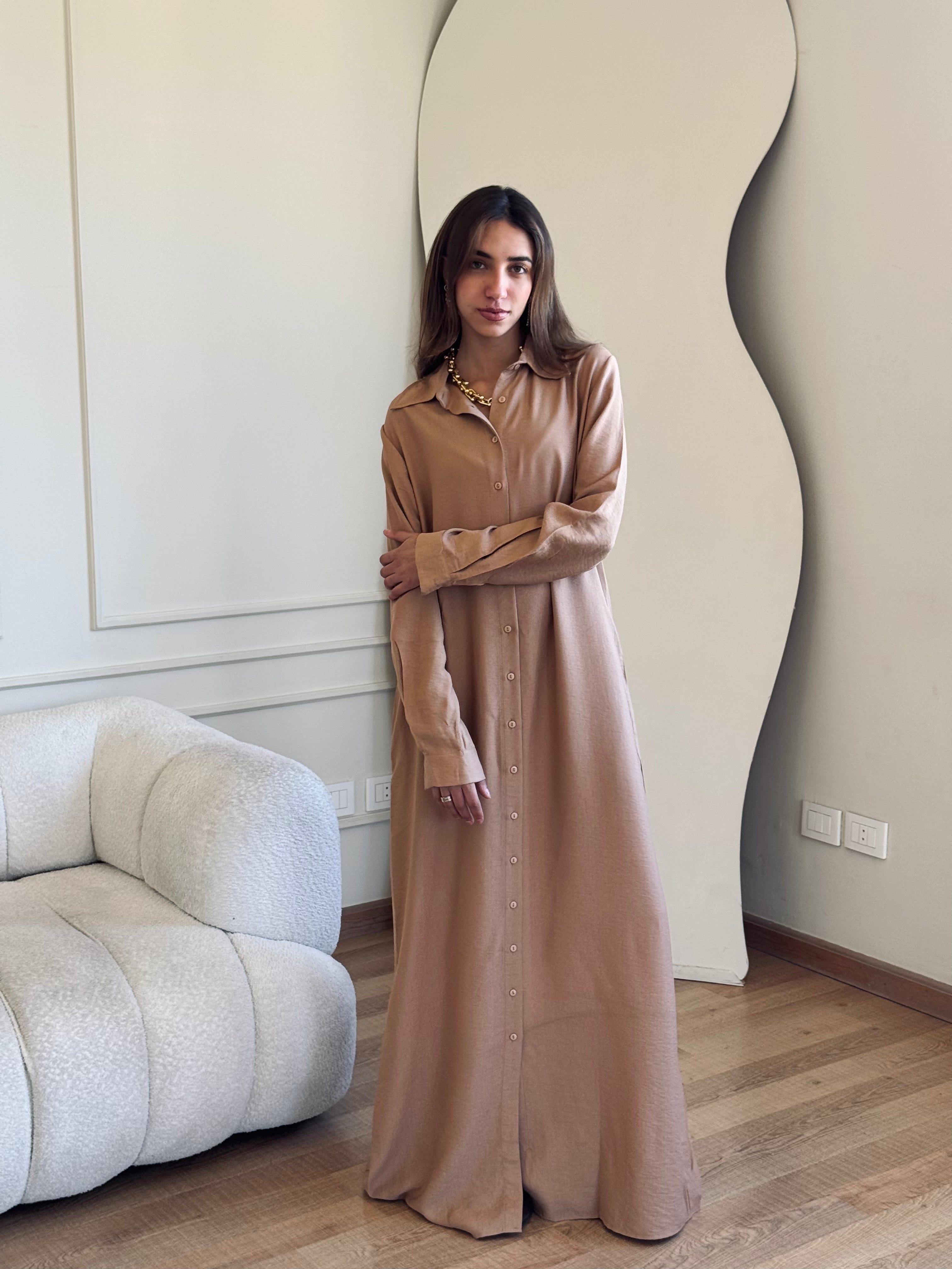 Cafe Longline Ramadan Shirt Dress