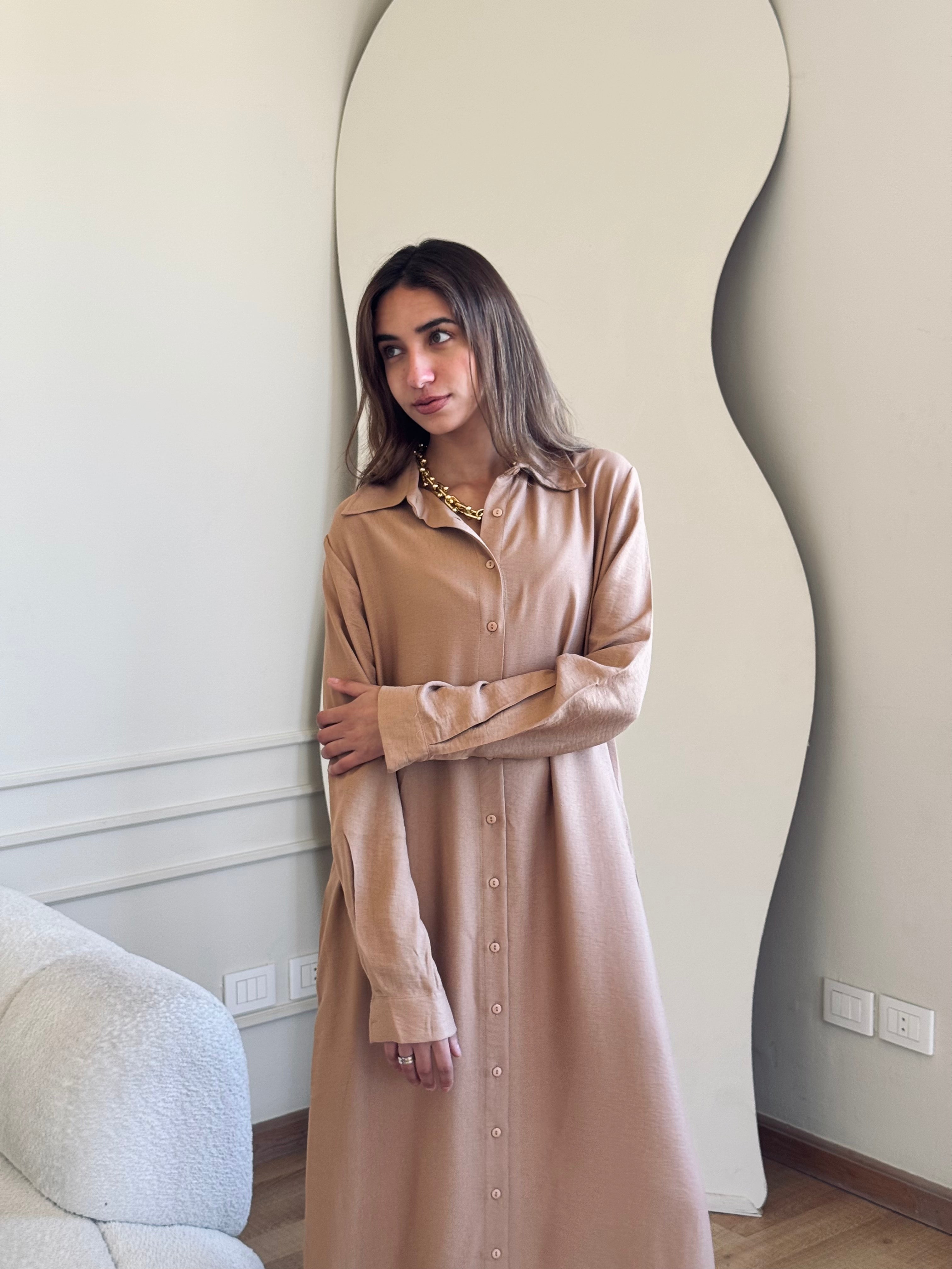 Cafe Longline Ramadan Shirt Dress
