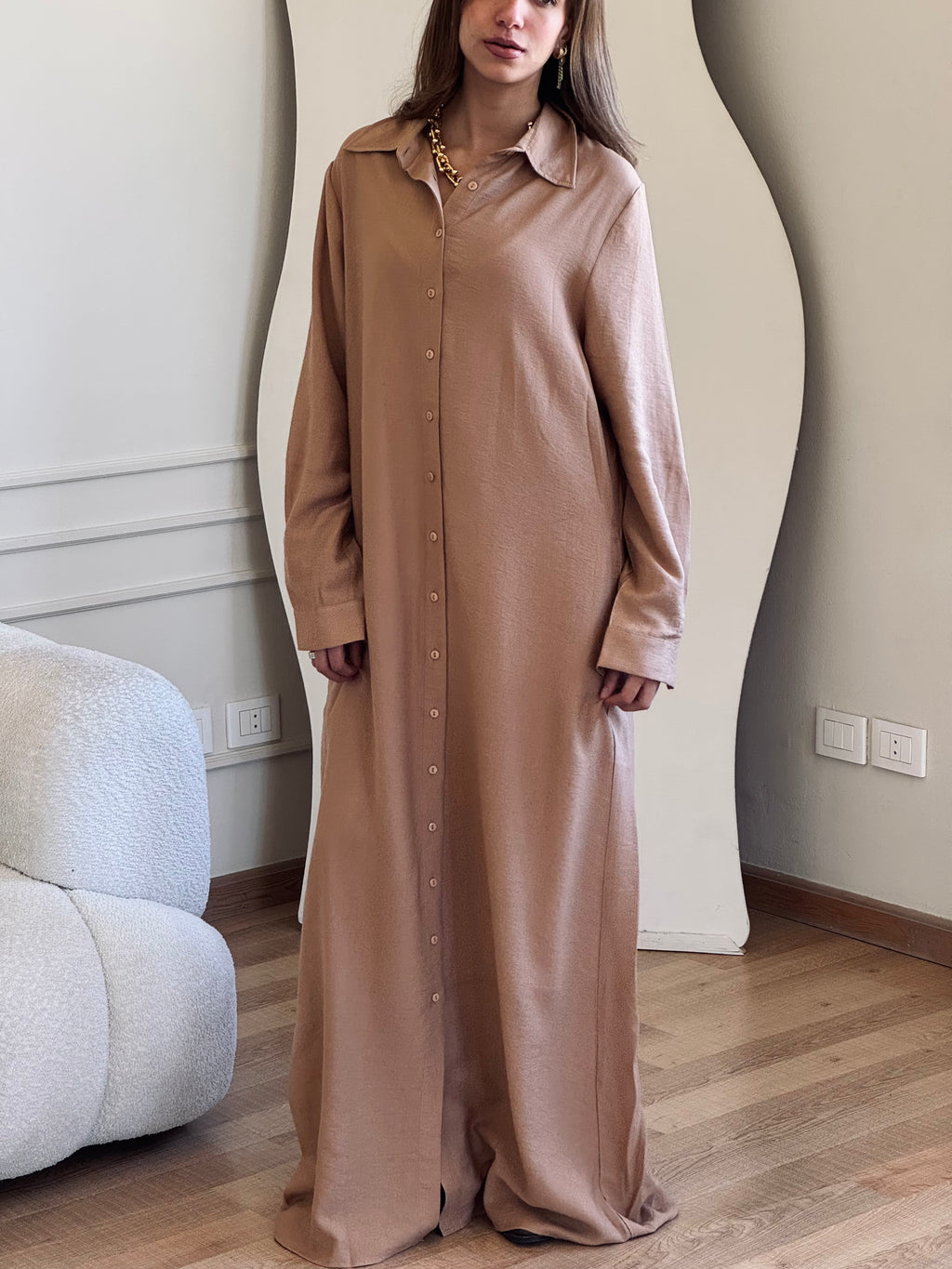 Cafe Longline Ramadan Shirt Dress