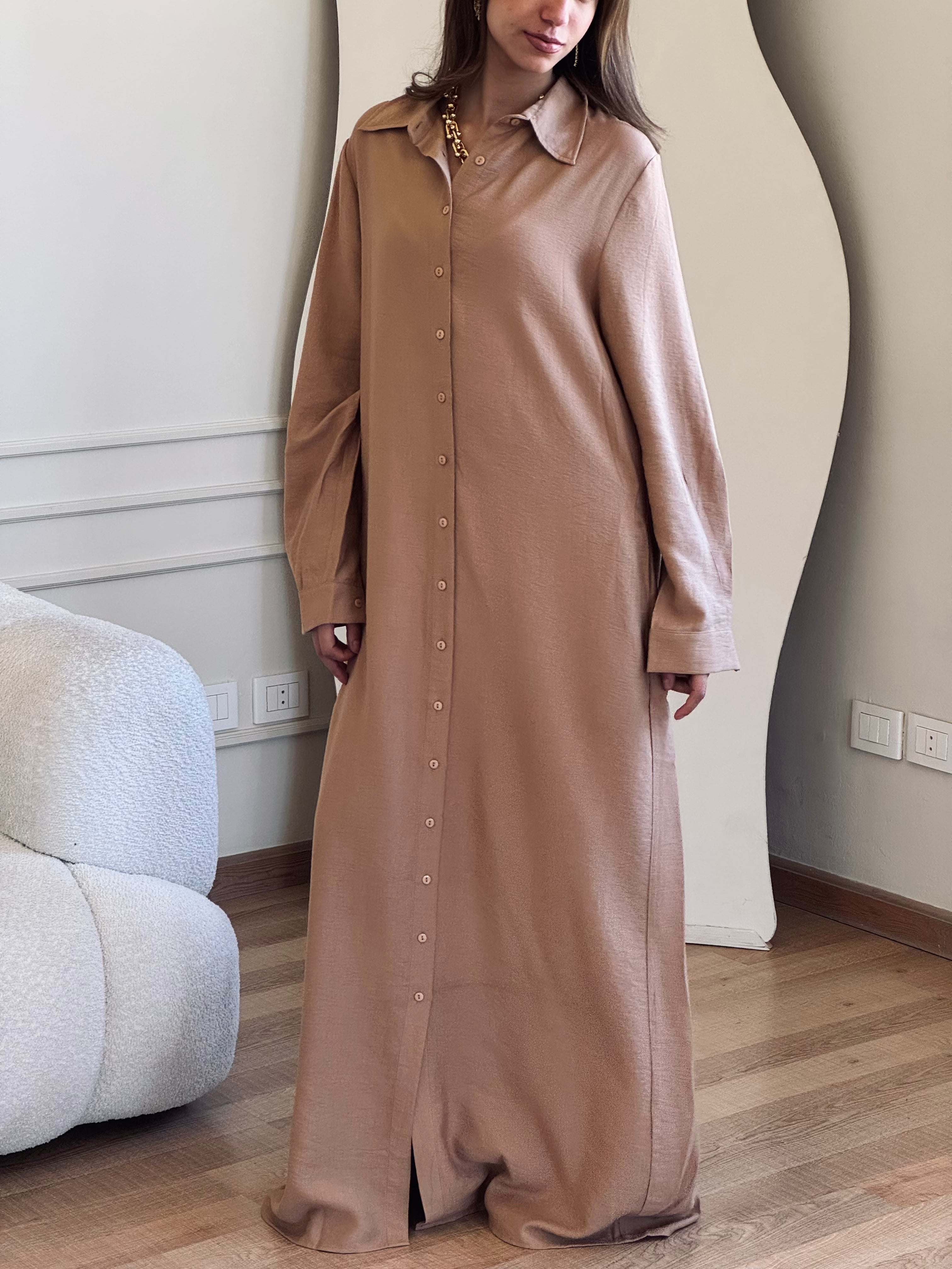Cafe Longline Ramadan Shirt Dress