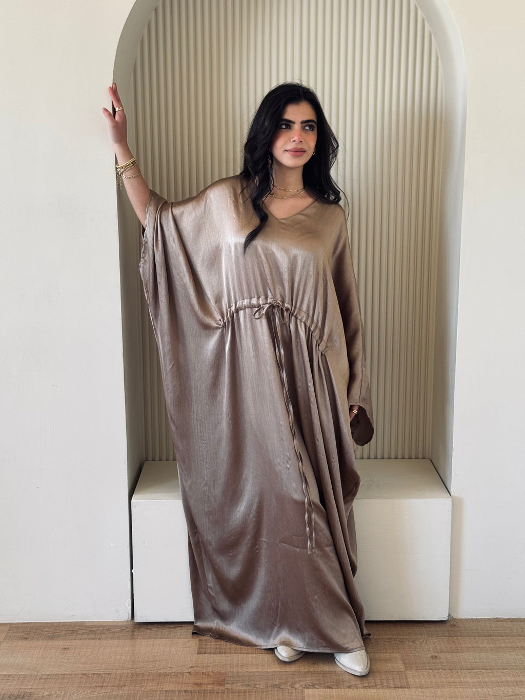Cafe Shimmery Nubian Kaftan