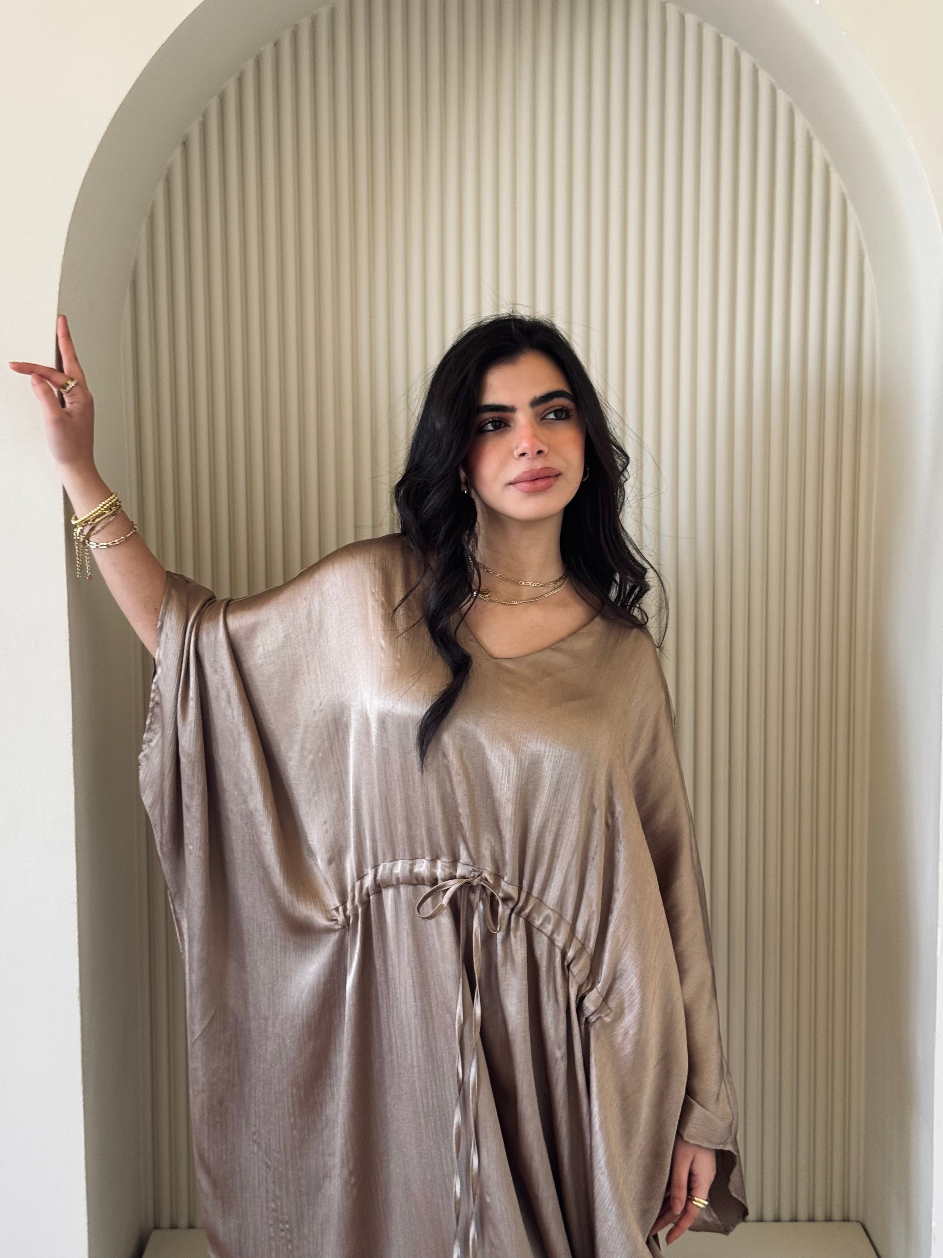 Cafe Shimmery Nubian Kaftan