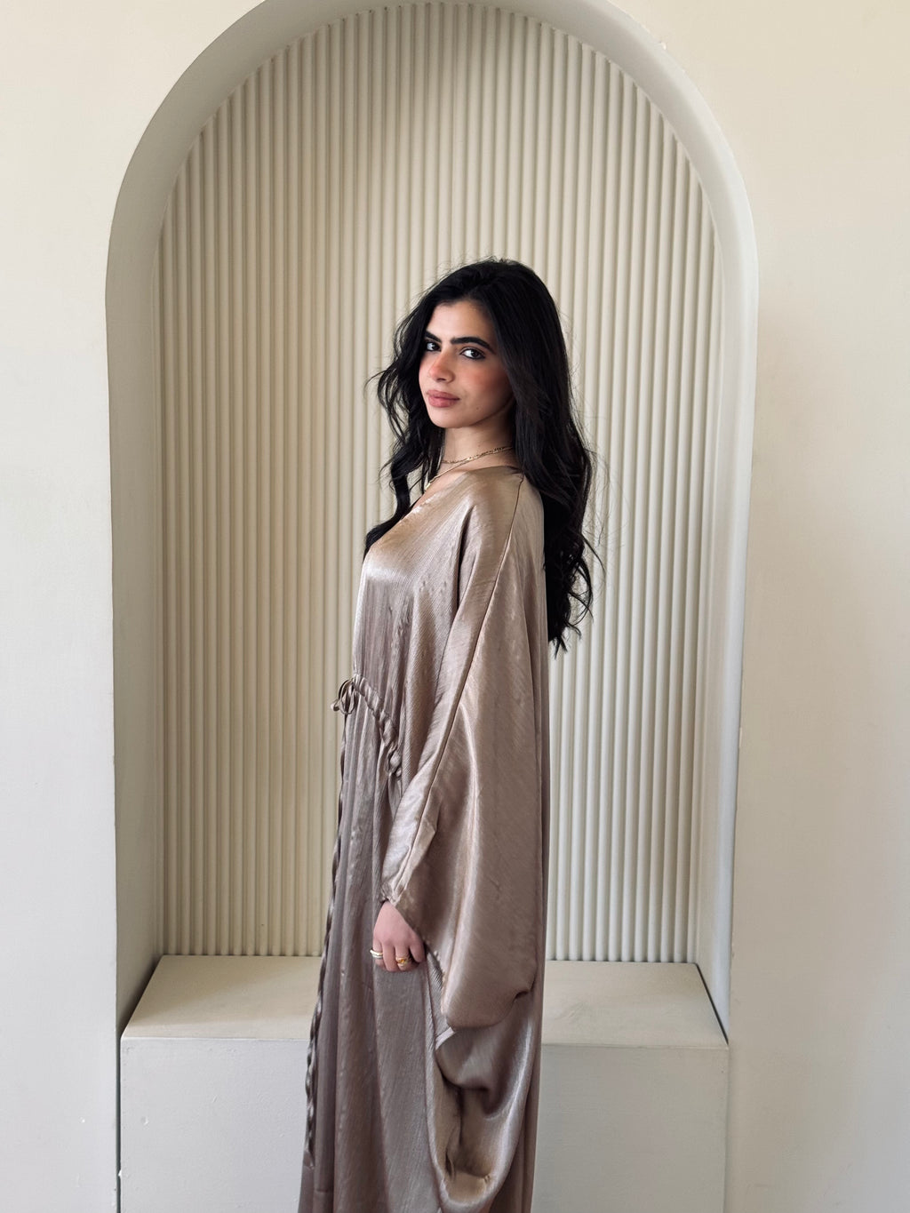 Cafe Shimmery Nubian Kaftan