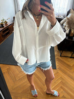 White Haze Linen Shirt