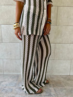Olive Finally Sunny Crochet Pants Set