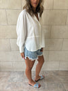 White Haze Linen Shirt