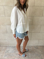 White Haze Linen Shirt