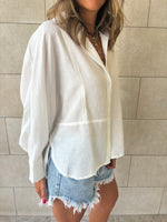 White Haze Linen Shirt