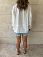 White Haze Linen Shirt
