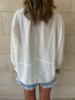 White Haze Linen Shirt
