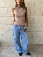 Cafe Ring Scuba Top