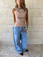 Cafe Ring Scuba Top