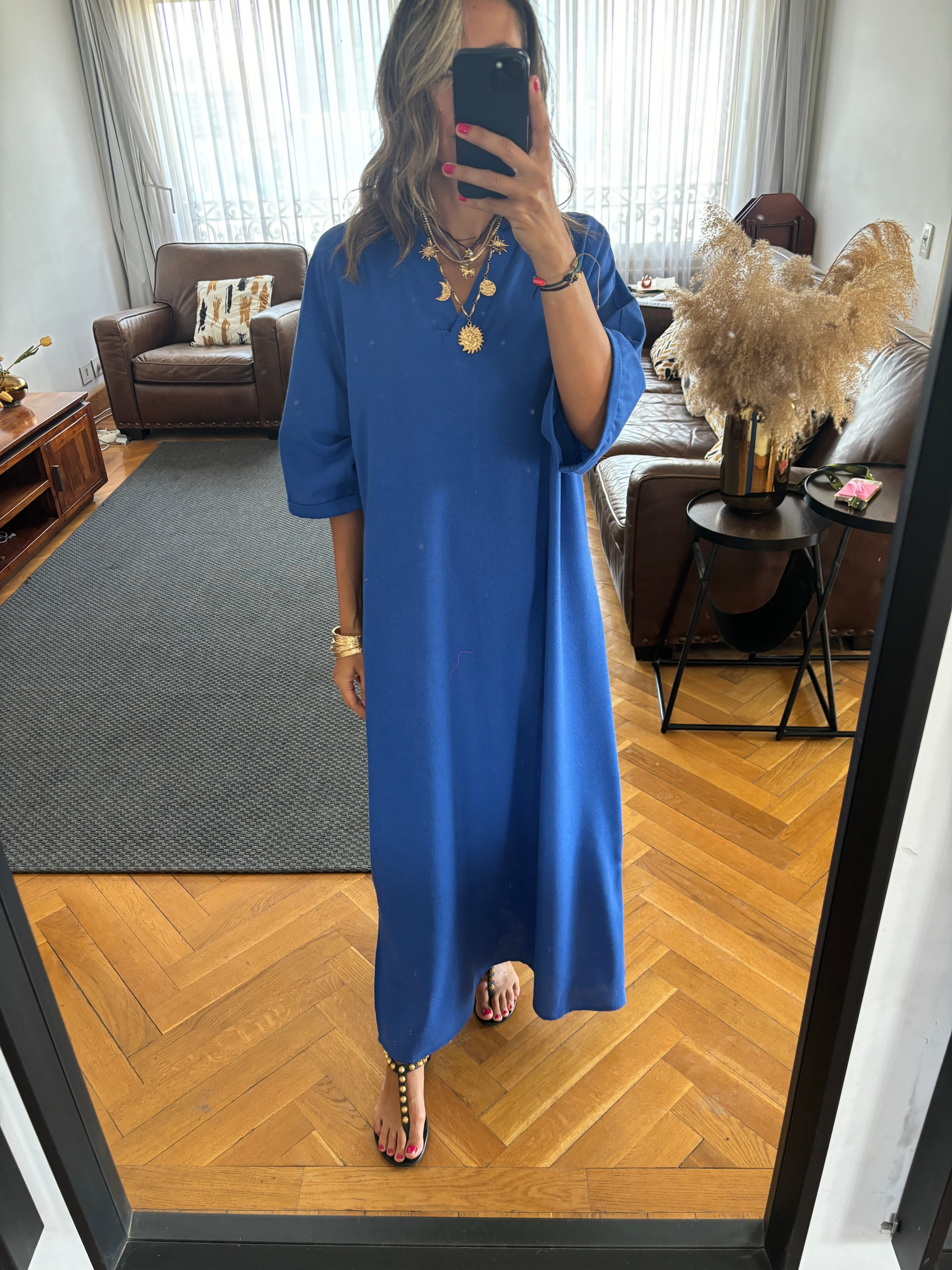 Blue Always To Go Easy Dress