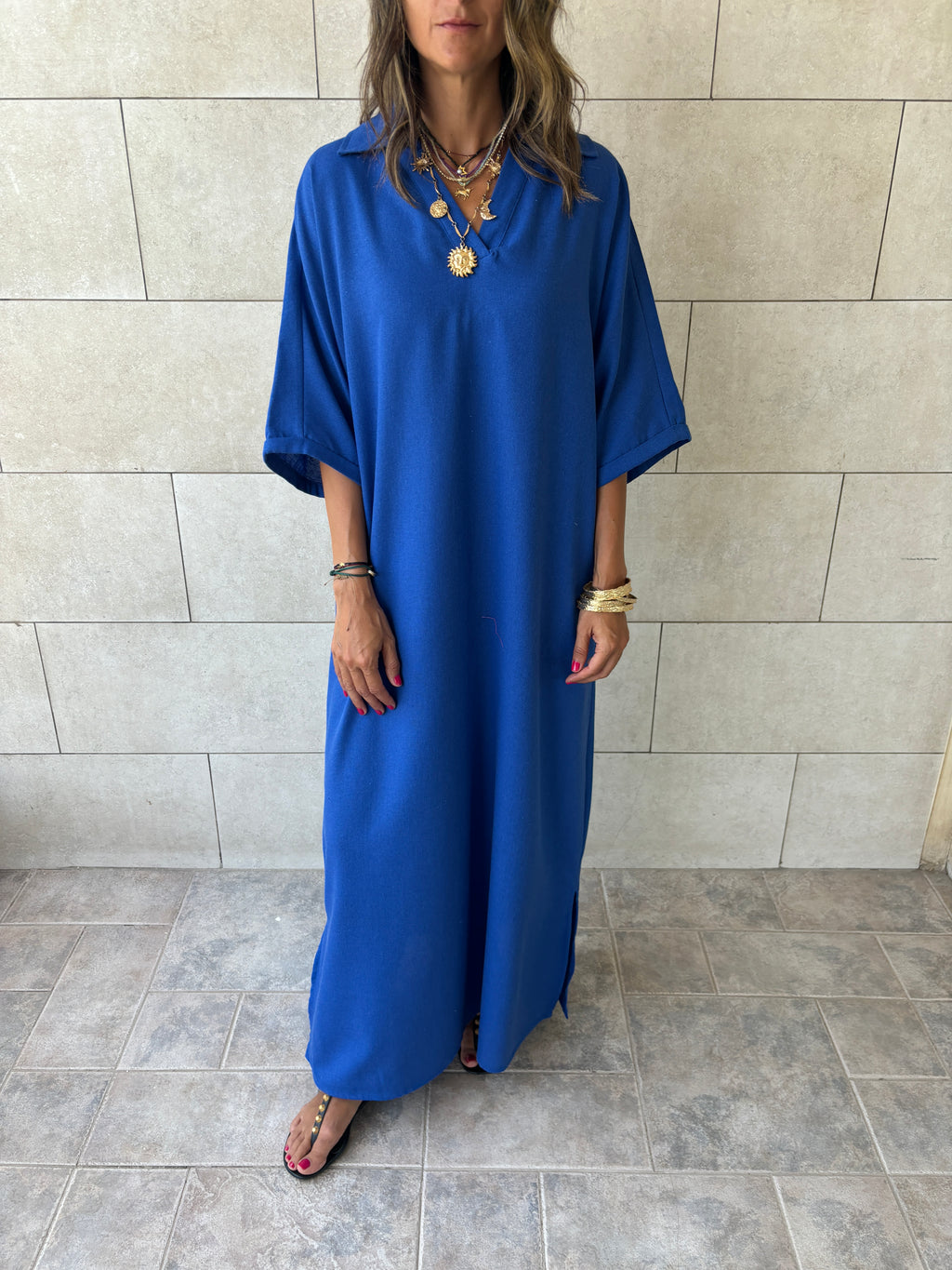 Blue Always To Go Easy Dress