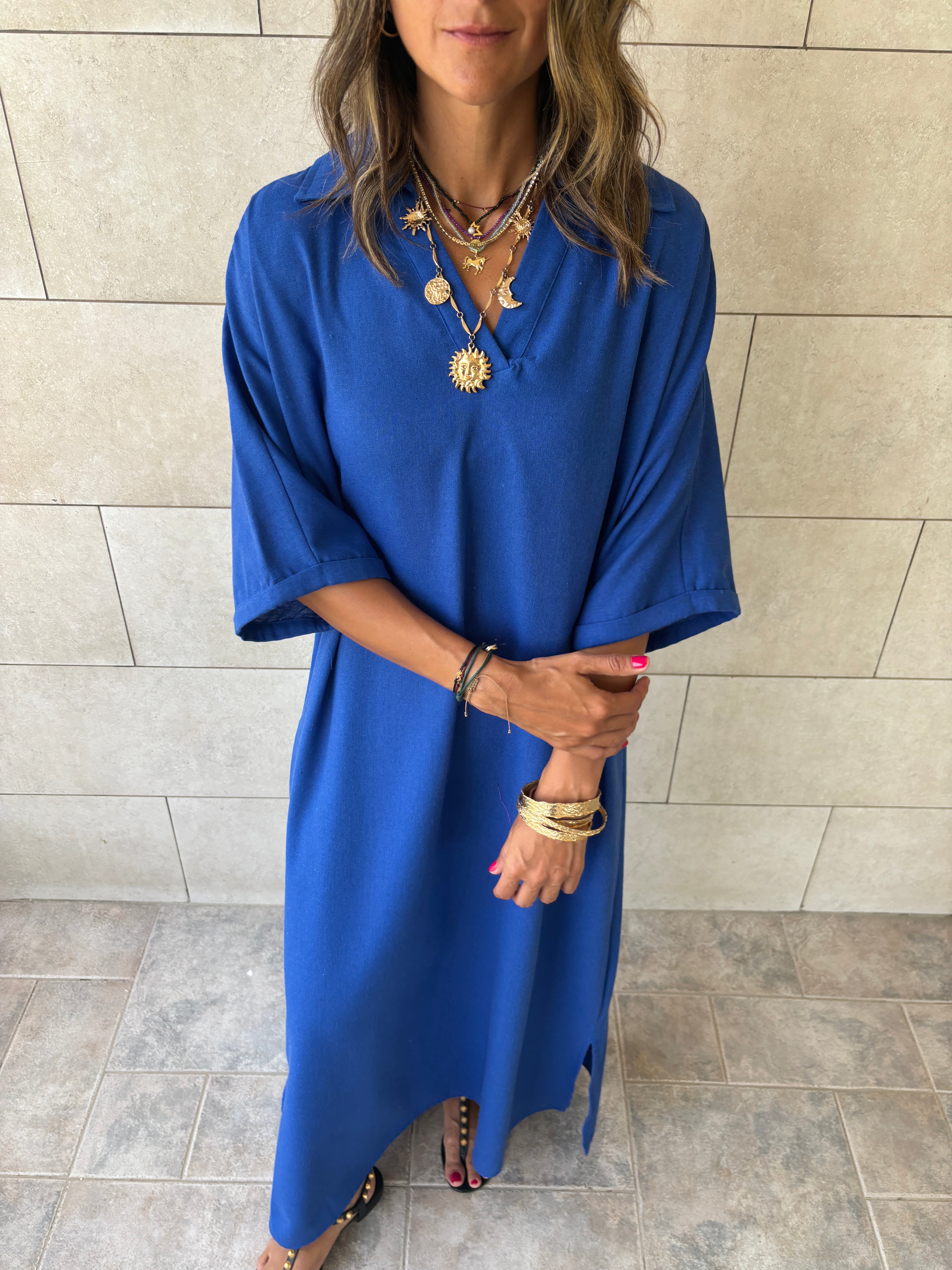 Blue Always To Go Easy Dress