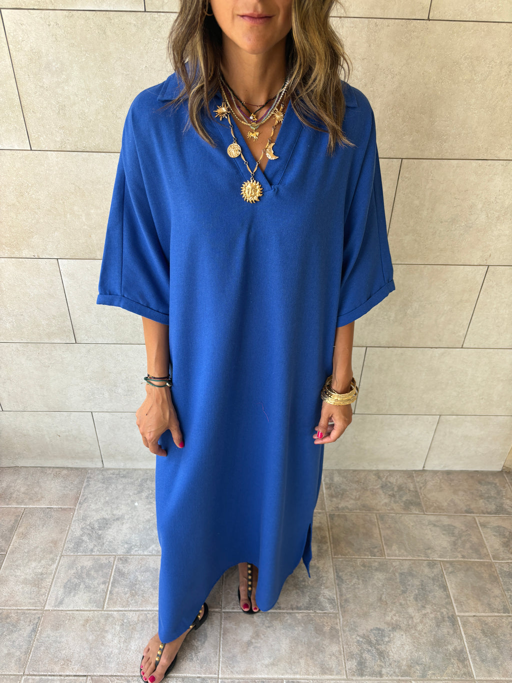 Blue Always To Go Easy Dress