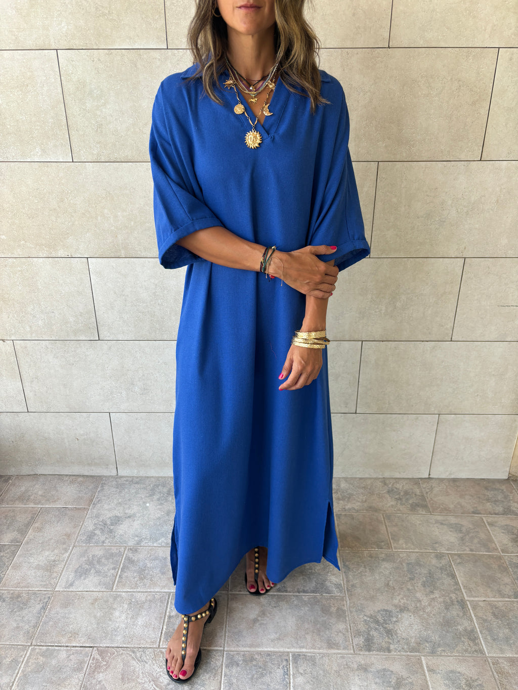 Blue Always To Go Easy Dress