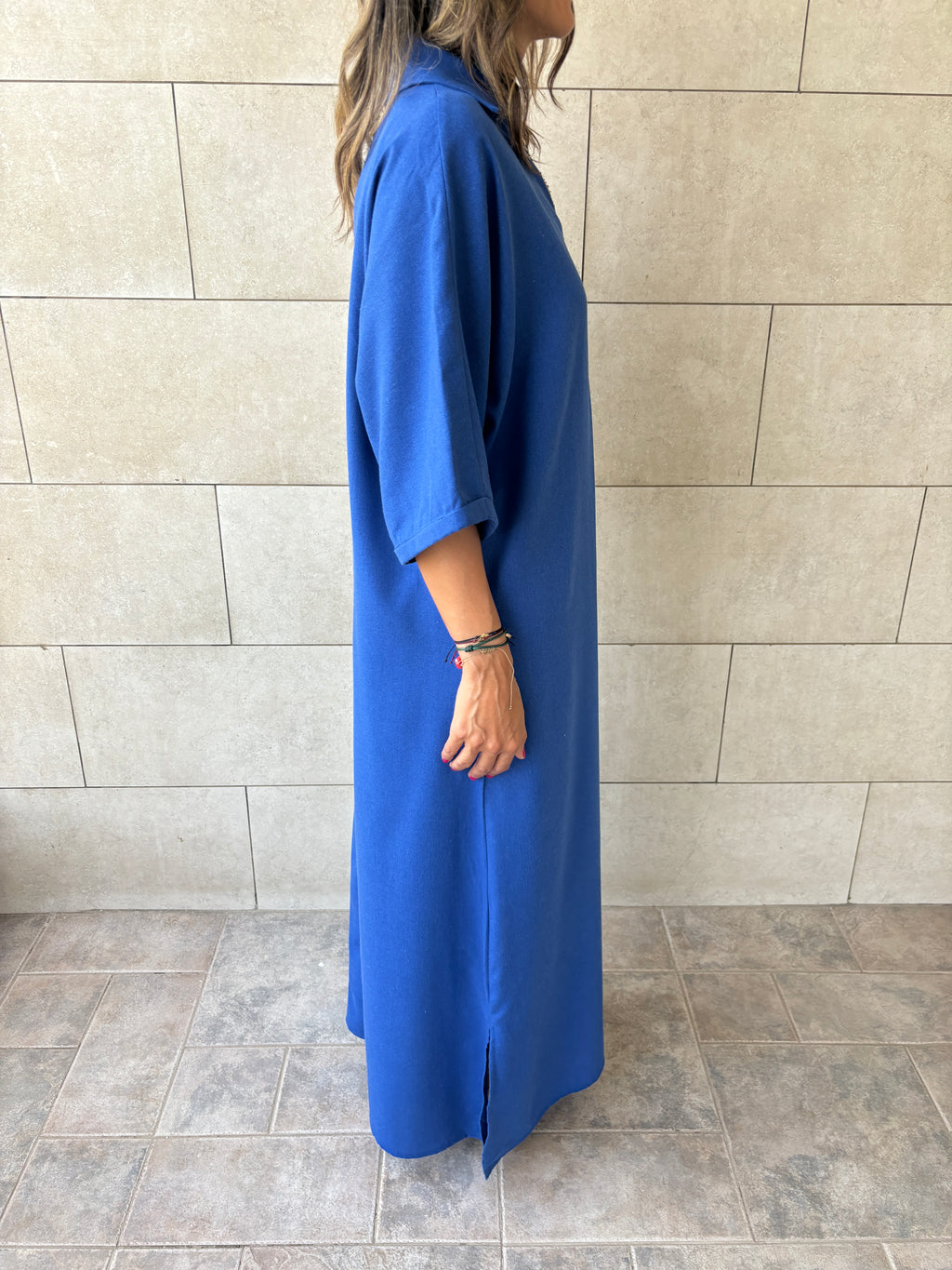 Blue Always To Go Easy Dress