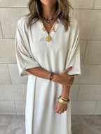 Ivory Always To Go Easy Dress