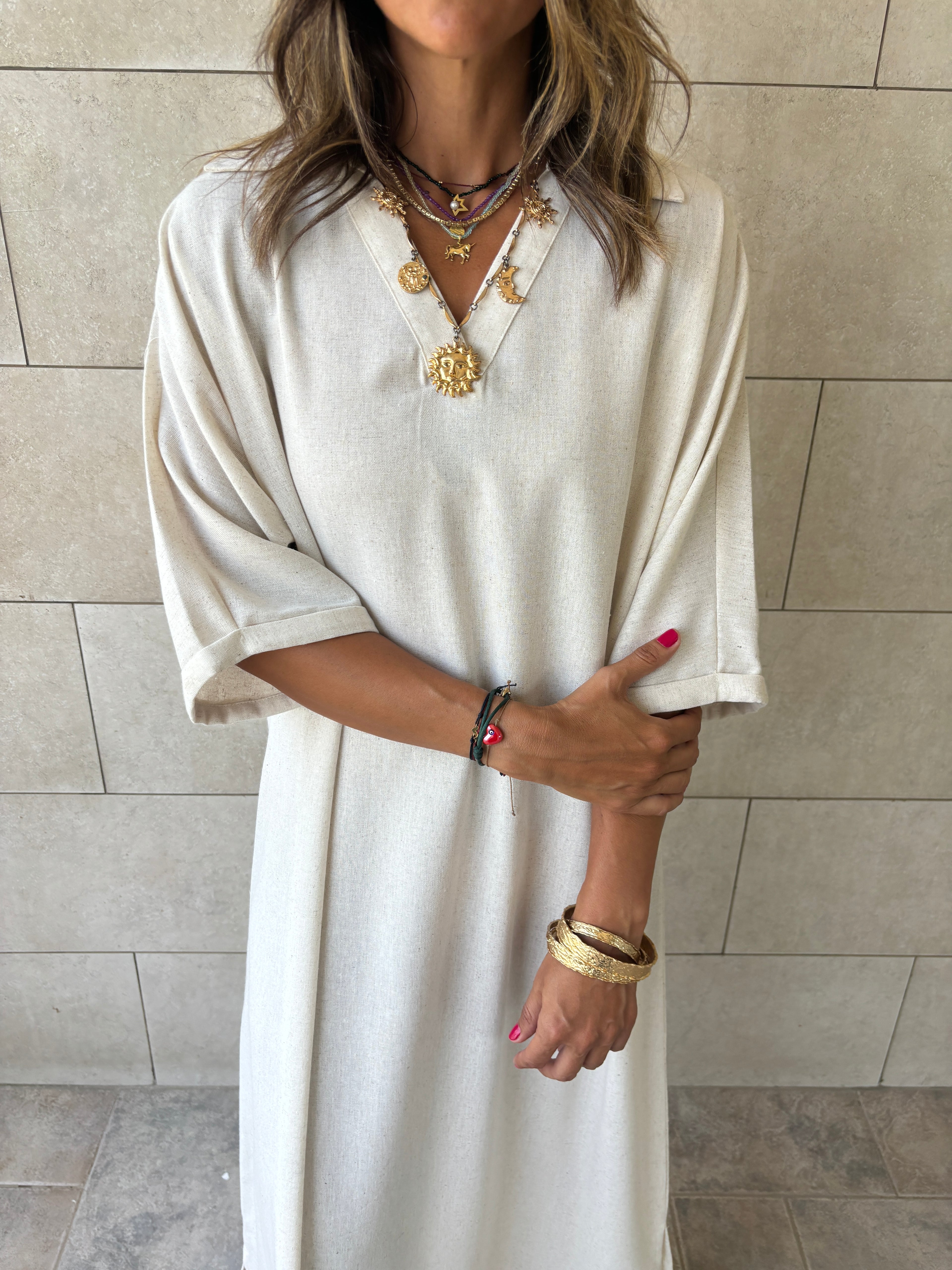 Ivory Always To Go Easy Dress