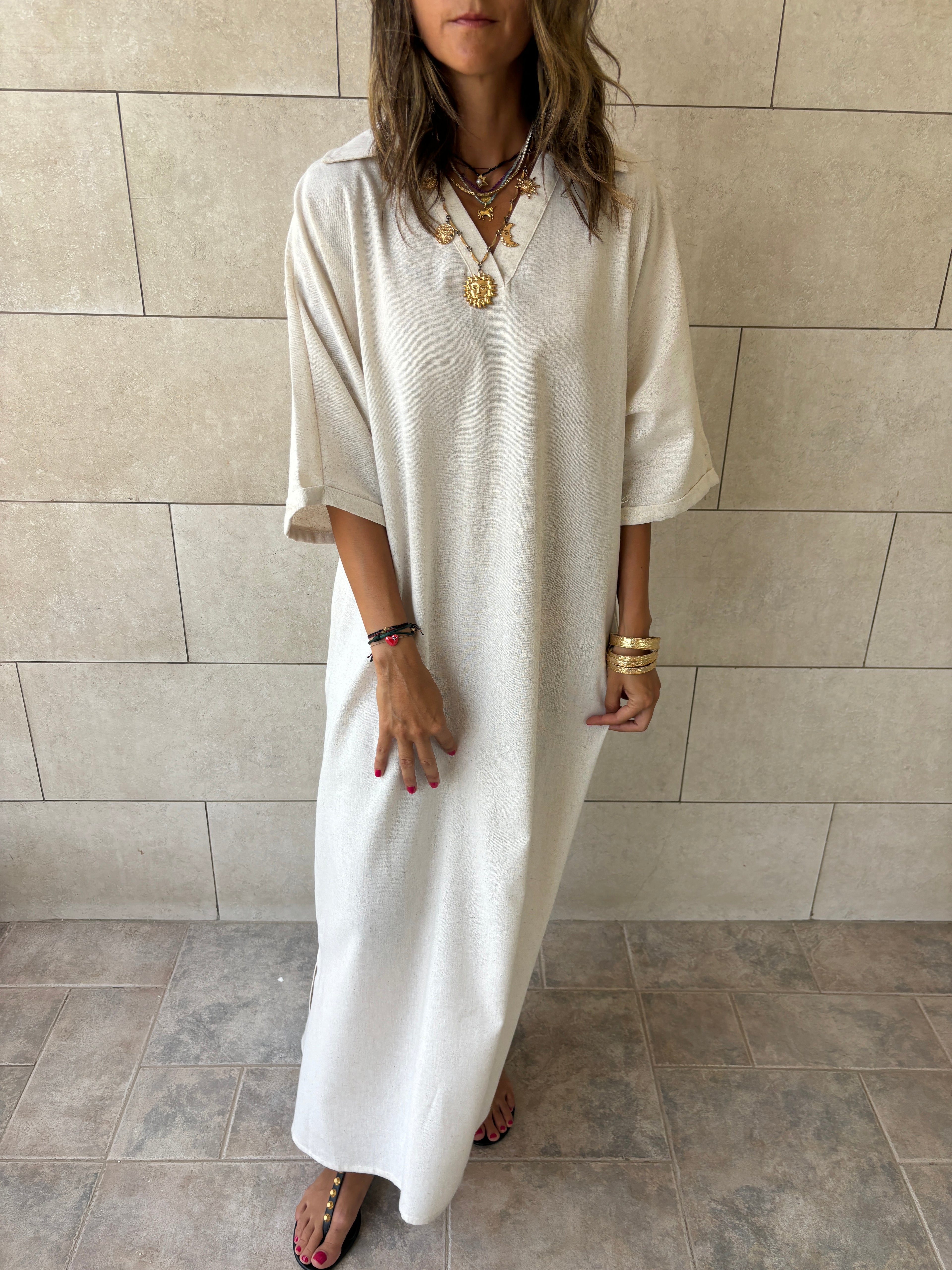 Ivory Always To Go Easy Dress