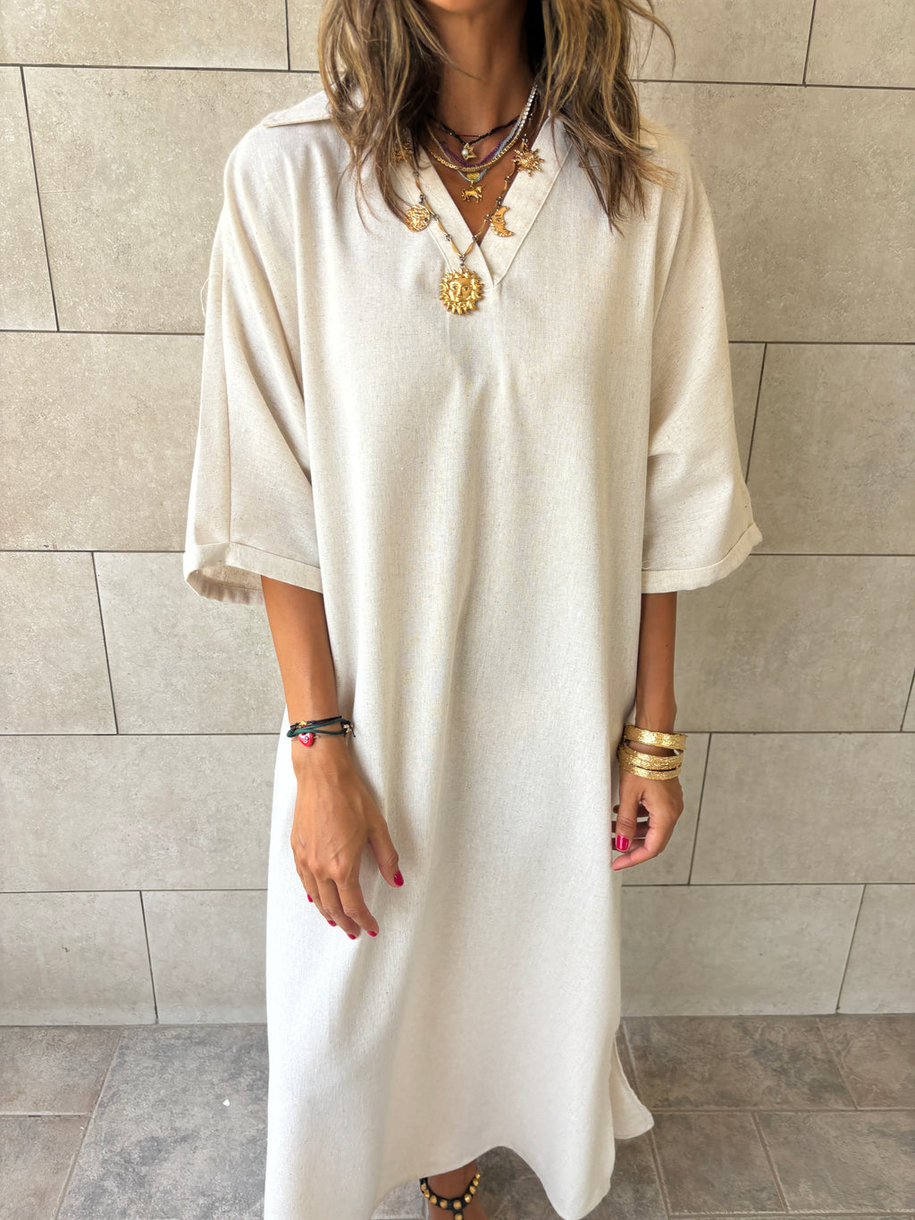 Ivory Always To Go Easy Dress